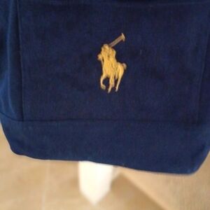 Polo Ralph Lauren Oversized Mens/Unisexx Navy Canvas Duffle Bag